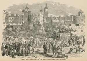 Tower Hill, Londyn: rekrutacja do marynarki wojennej autorstwa English School