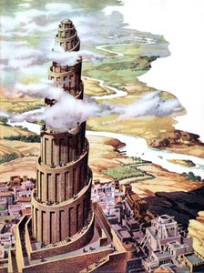 Wieża Babel autorstwa English School