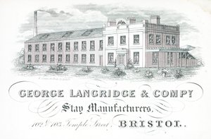 Karta handlowa, George Langridge & Company autorstwa English School