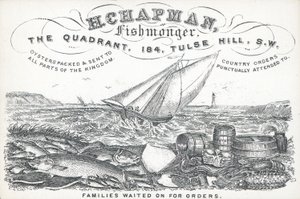 Karta handlowa, H Chapman autorstwa English School