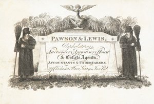 Karta handlowa, Pawson & Lewis autorstwa English School