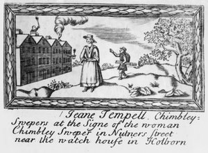 Karta handlowa Jeanne Tempell, Kominiarzy autorstwa English School