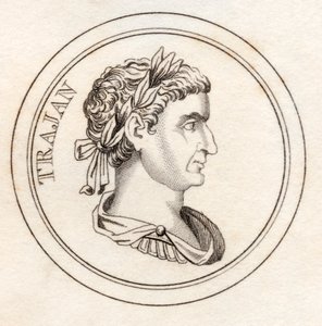 Trajan, ze „Słownika historycznego Krabba”, opublikowanego w 1825 r. autorstwa English School