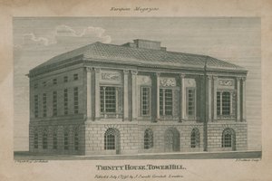 Dom Trójcy na wzgórzu Tower Hill autorstwa English School