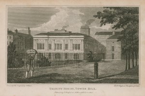 Dom Trójcy na wzgórzu Tower Hill autorstwa English School