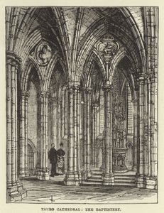 Katedra w Truro, baptysterium autorstwa English School