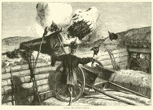 Próba zasięgu wroga, październik 1870 autorstwa English School