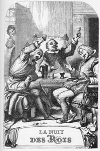 Twelfth Night, Or what you will - Illustration in „” Works complete by William Shakespeare”” 1866 – Ilustracje i ogólna forma tego wydania zapożyczono z ilustrowanego Szekspira Cassella, opublikowanego w Londynie autorstwa English School