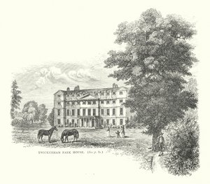 Twickenham Park Haus (Gravur) von English School