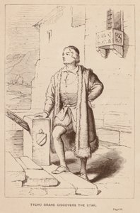 Tycho Brahe odkrywa gwiazdę (rycina) autorstwa English School