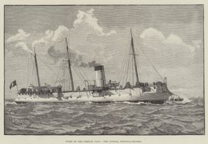 Typy francuskiej marynarki wojennej, Condor, Torpedo-Cruiser (rycina) autorstwa English School