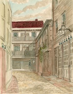 Niezidentyfikowane budynki, Londyn (wc na papierze) autorstwa English School