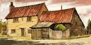 Niezidentyfikowany dom autorstwa English School