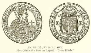 Zjednoczenie Jakuba I, 1604 autorstwa English School