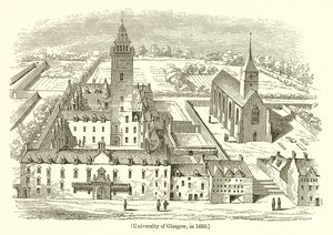 Uniwersytet w Glasgow, w 1650 autorstwa English School