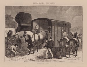 Unvanning the Favourite (grawerunek) autorstwa English School