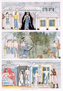 Usseeratanam Rajah, część I, z Historii i doktryny buddyzmu Edwarda Uphama, 1829 (patrz także 414248) autorstwa English School