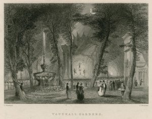 Ogrody Vauxhall, Londyn autorstwa English School