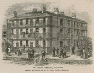 Domki na werandzie, Highgate autorstwa English School