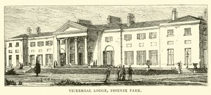 Domek wicekróla, Phoenix Park autorstwa English School