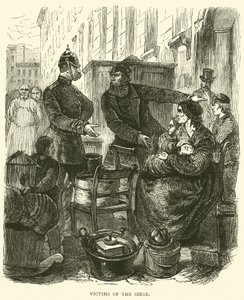 Ofiary oblężenia, luty 1871 autorstwa English School