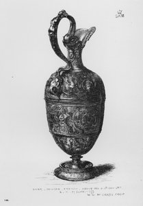 Muzeum Wiktorii i Alberta: Ewer, cyna, francuski, ok. 1560 autorstwa English School