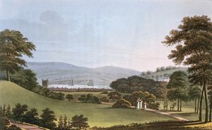 Widok z fortu, niedaleko Bristolu, 1802 autorstwa English School