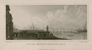 Widok z tarasu Somerset House autorstwa English School