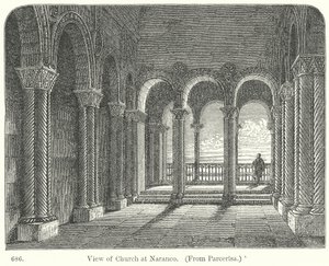 Ansicht der Kirche in Naranco