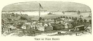Widok na Fort Henry autorstwa English School