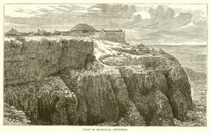 Widok Magdali, Abisynii autorstwa English School