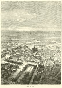 Widok Metz, październik 1870 autorstwa English School