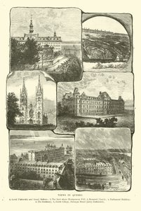 Widoki w Quebecu autorstwa English School