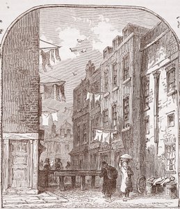 Widoki w Rookery, St. Giles autorstwa English School