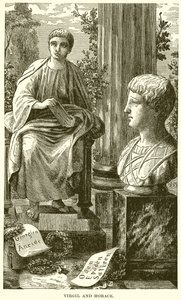 Wergiliusz i Horacy autorstwa English School