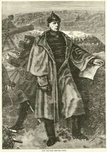 Moltke przed Paryżem, listopad 1870 autorstwa English School