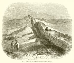 Ściana Severusa, w pobliżu Housestead, Northumberland