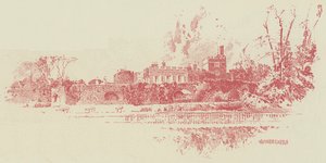 Zamek Walmer (grawerunek) autorstwa English School