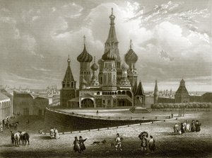 Wassili Blagennoi, czyli katedra św. Bazylego w Moskwie autorstwa English School