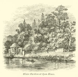 Pawilon wodny w Syon House autorstwa English School