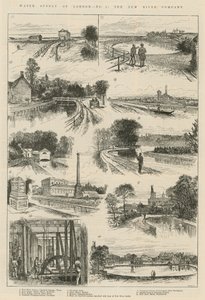 Zaopatrzenie w wodę Londynu: The New River Company autorstwa English School