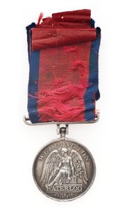 Medal Waterloo autorstwa English School