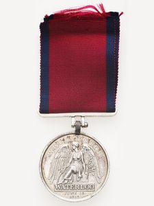 Medal Waterloo autorstwa English School