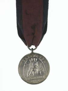 Medal Waterloo autorstwa English School