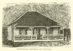Kościół Wesleyański w Levuka autorstwa English School
