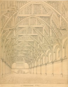 Sala Westminsterska, 1814 autorstwa English School