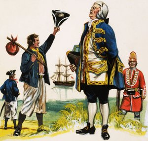 Kiedy przyjęto mundur Royal Navy? autorstwa English School