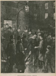 Więzienie przy Whitecross Street autorstwa English School
