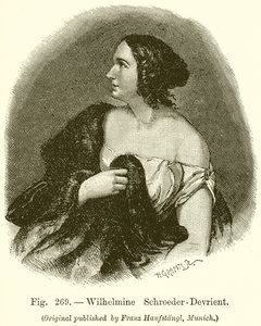 Wilhelmine Schroeder-Devrient autorstwa English School