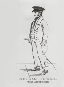 William Burke, c.1829 (akwaforta) autorstwa English School
